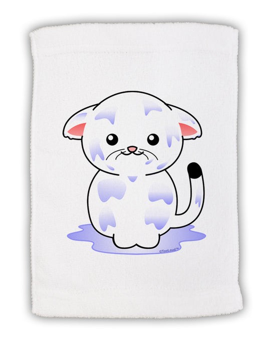 TooLoud Wet Pussycat Micro Terry Sport Towel 11 x 18 inches-TooLoud-White-Davson Sales