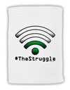 The Struggle - Low Wifi Micro Terry Sport Towel 11 x 18 inches-TooLoud-White-Davson Sales