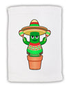 Fiesta Cactus Poncho Micro Terry Sport Towel 15 X 22 inches by TooLoud-Sport Towel-TooLoud-White-Davson Sales