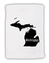 Michigan - United States Shape Micro Terry Sport Towel 11 x 18 Inch-Sport Towel-TooLoud-White-Davson Sales