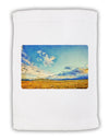 Garden of the Gods Watercolor Micro Terry Sport Towel 11 x 18 inches-TooLoud-White-Davson Sales