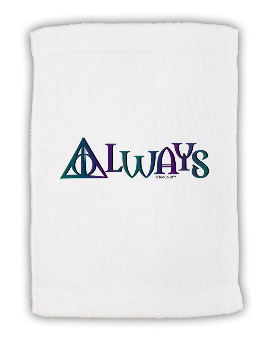 Always Magic Symbol Micro Terry Sport Towel 15 X 22 inches by TooLoud-Sport Towel-TooLoud-White-Davson Sales