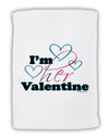 I'm HER Valentine Micro Terry Sport Towel 15 X 22 inches-Sport Towel-TooLoud-White-Davson Sales