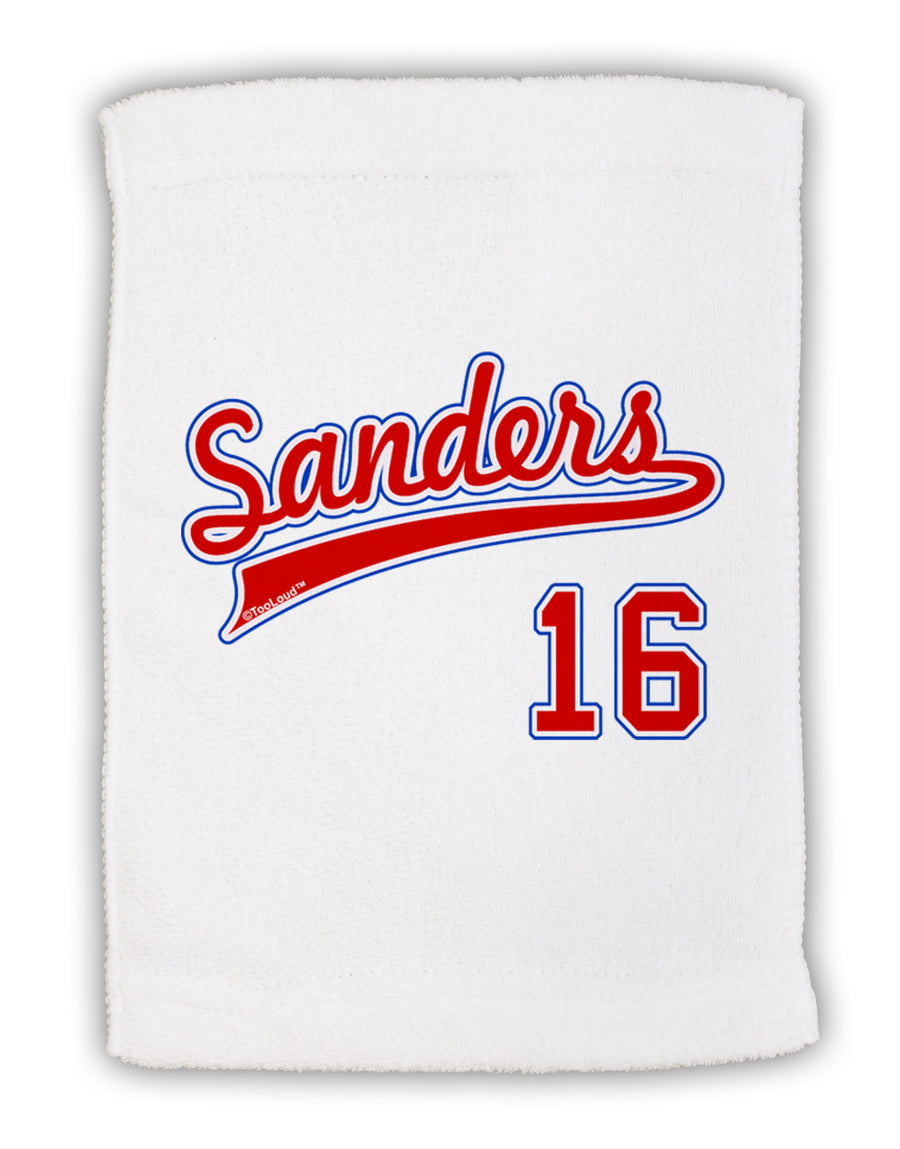 Sanders Jersey 16 Micro Terry Sport Towel 11 x 18 inches-TooLoud-White-Davson Sales