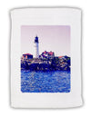 Watercolor Lighthouse 2 Micro Terry Sport Towel 11 x 18 inches-TooLoud-White-Davson Sales