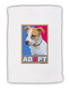 Adopt Cute Puppy Cat Adoption Micro Terry Sport Towel 11 x 18 inches-TooLoud-White-Davson Sales