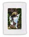 TooLoud Waterfall Watercolor Micro Terry Sport Towel 11 x 18 inches-TooLoud-White-Davson Sales