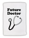 Future Doctor Micro Terry Sport Towel 11 x 18 inches-TooLoud-White-Davson Sales