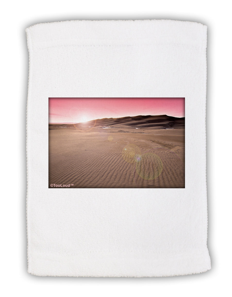 TooLoud Victor Mines Pink Sunrise Micro Terry Sport Towel 15 X 22 inches-Sport Towel-TooLoud-White-Davson Sales