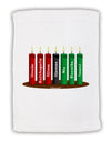 Kwanzaa Candles 7 Principles Micro Terry Sport Towel 15 X 22 inches-Sport Towel-TooLoud-White-Davson Sales