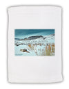 CO Snow Scene Text Micro Terry Sport Towel 15 X 22 inches-Sport Towel-TooLoud-White-Davson Sales