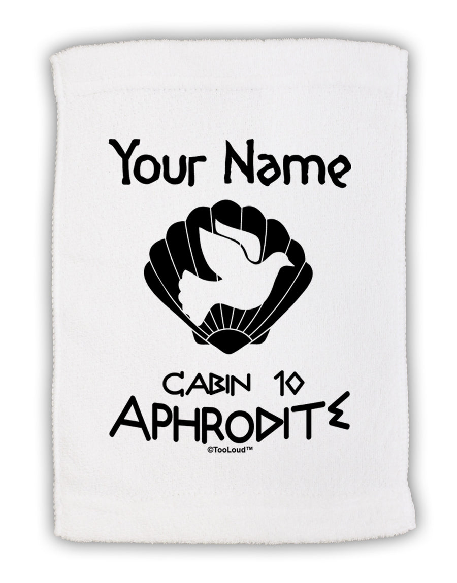 Personalized Cabin 10 Aphrodite Micro Terry Sport Towel 11 x 18 inches-TooLoud-White-Davson Sales