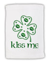 Kiss Me Clover Micro Terry Sport Towel 11 x 18 inches-TooLoud-White-Davson Sales