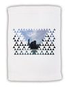Chicago Triangles Micro Terry Sport Towel 11 x 18 inches-TooLoud-White-Davson Sales