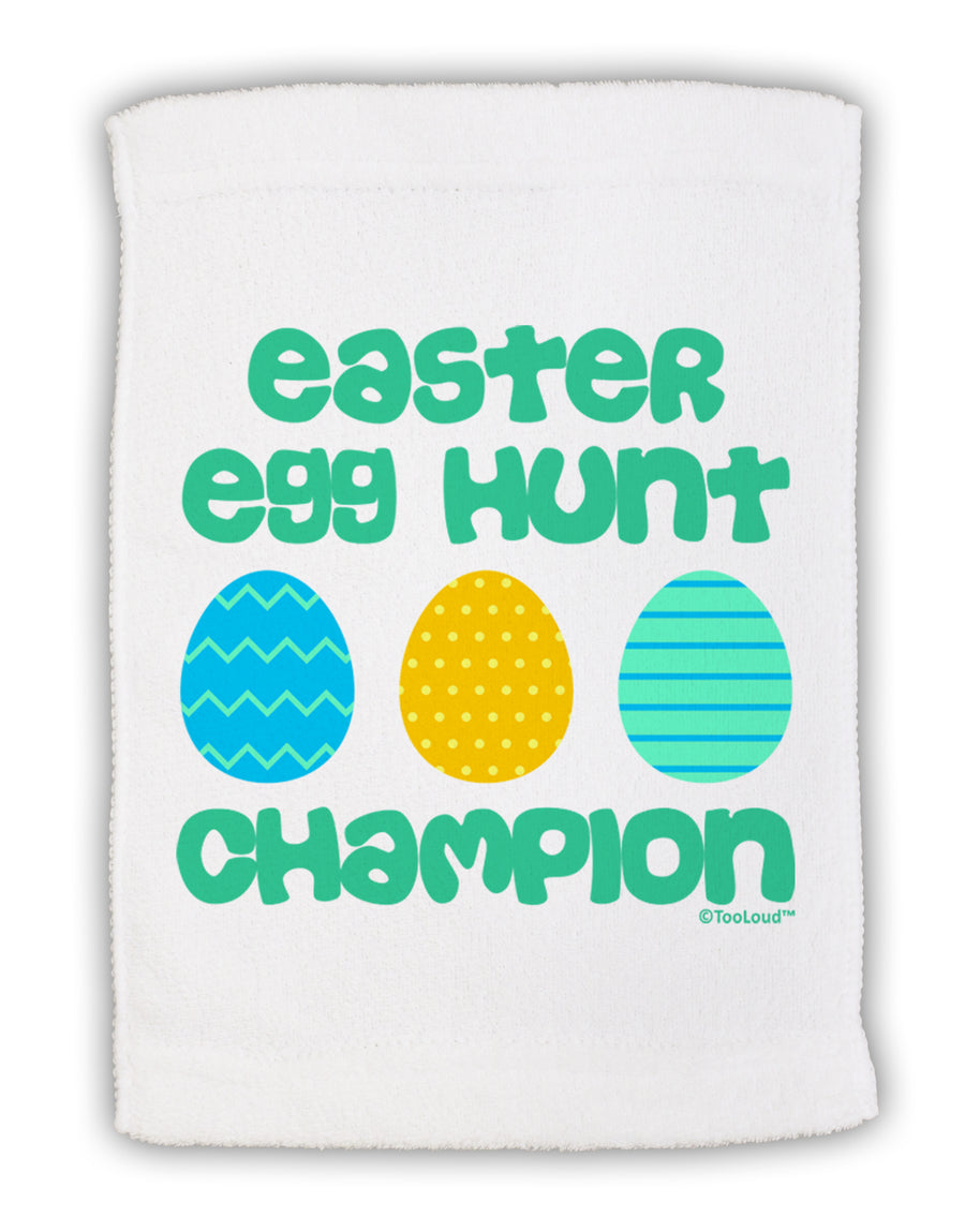 Easter Egg Hunt Champion - Blue and Green Micro Terry Sport Towel 11 x 18 Inch by TooLoud-Sport Towel-TooLoud-White-Davson Sales