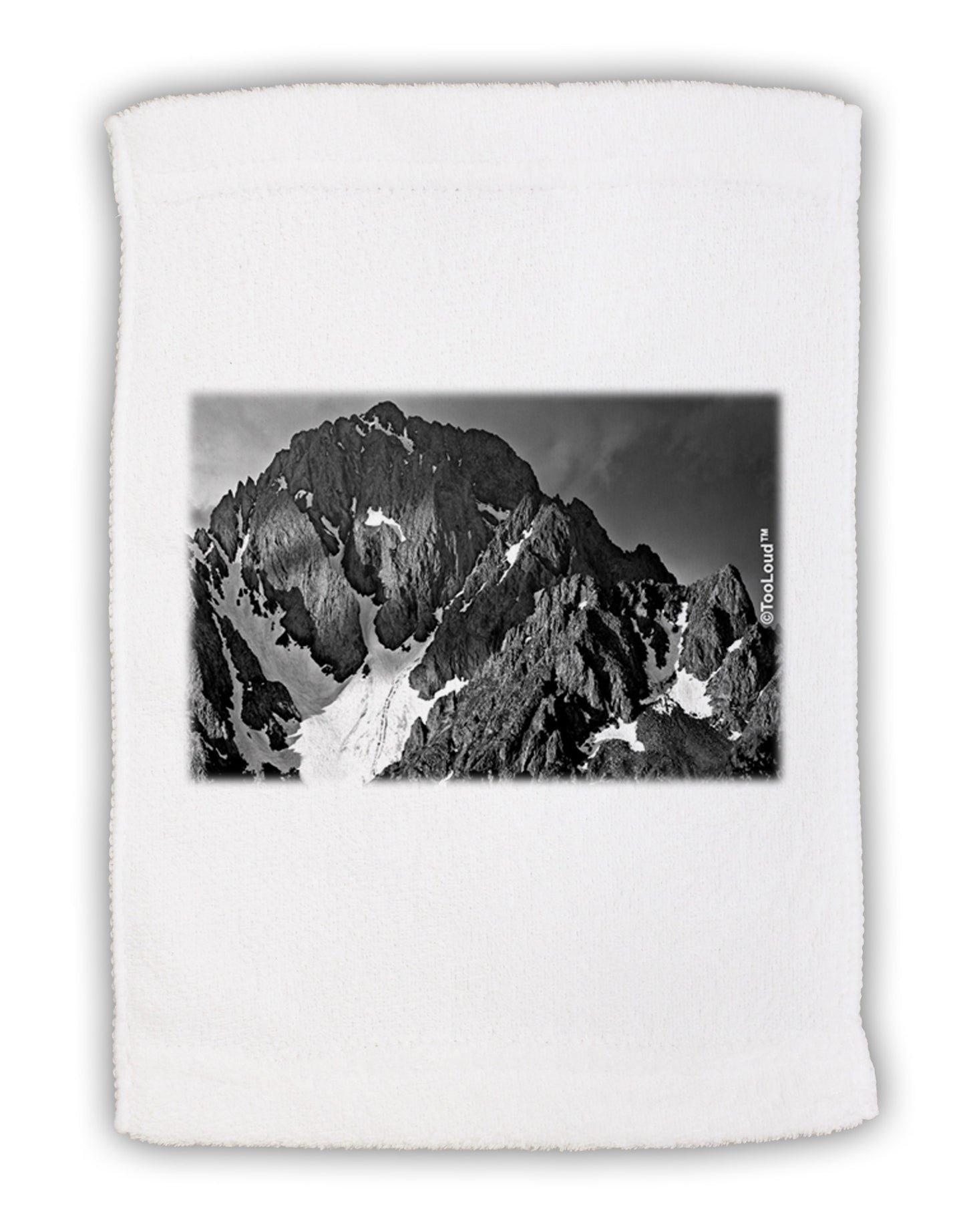San Juan Mountain Range 2 Micro Terry Sport Towel 11 x 18 inches-TooLoud-White-Davson Sales