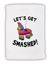 Let's Get Smashed Pinata Micro Terry Sport Towel 11 x 18 inches-TooLoud-White-Davson Sales