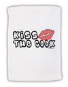 Kiss the Cook With Lips Micro Terry Sport Towel 11 x 18 Inch by TooLoud-Sport Towel-TooLoud-White-Davson Sales