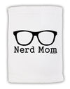 Nerd Mom - Glasses Micro Terry Sport Towel 15 X 22 inches by TooLoud-Sport Towel-TooLoud-White-Davson Sales