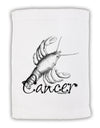 Cancer Illustration Micro Terry Sport Towel 11 x 18 inches-TooLoud-White-Davson Sales