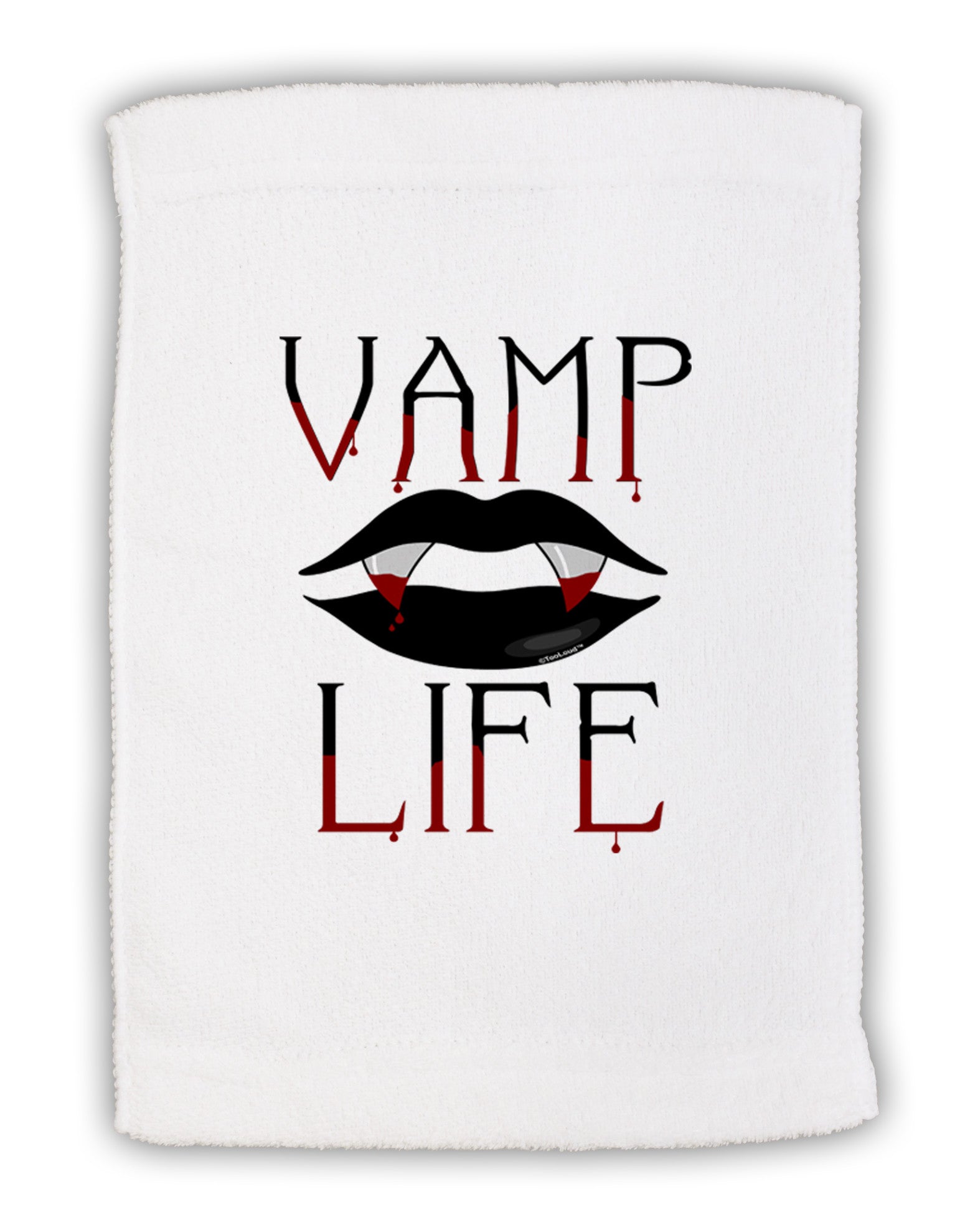 Vamp Life Micro Terry Sport Towel 11 x 18 inches-TooLoud-White-Davson Sales