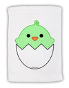 Cute Hatching Chick - Green Micro Terry Sport Towel 11 x 18 Inch by TooLoud-Sport Towel-TooLoud-White-Davson Sales