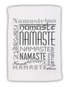 Namaste Rectangle Micro Terry Sport Towel 11 x 18 inches-Sport Towel-TooLoud-White-Davson Sales