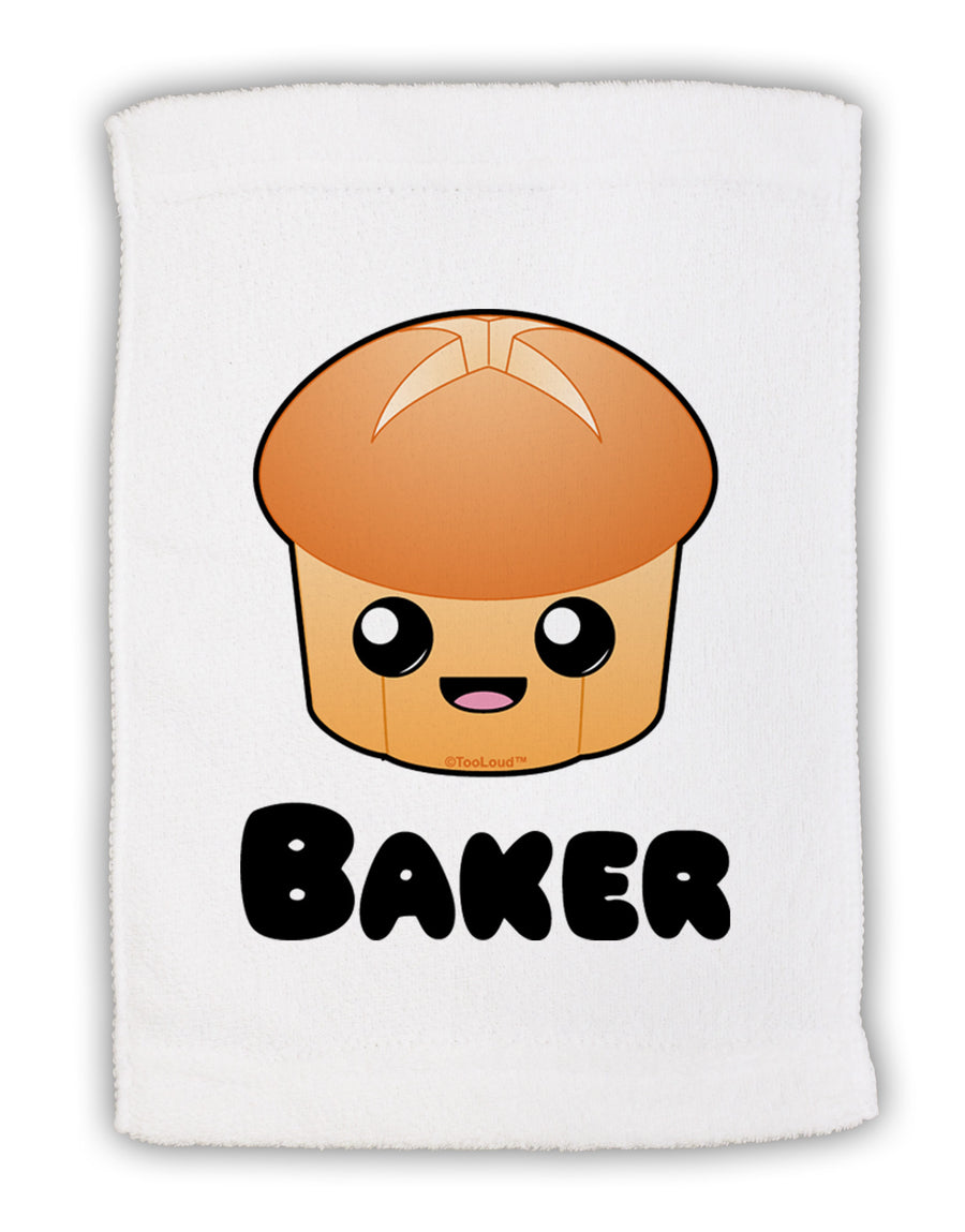 Baker Cute Roll Micro Terry Sport Towel 11 x 18 inches-TooLoud-White-Davson Sales