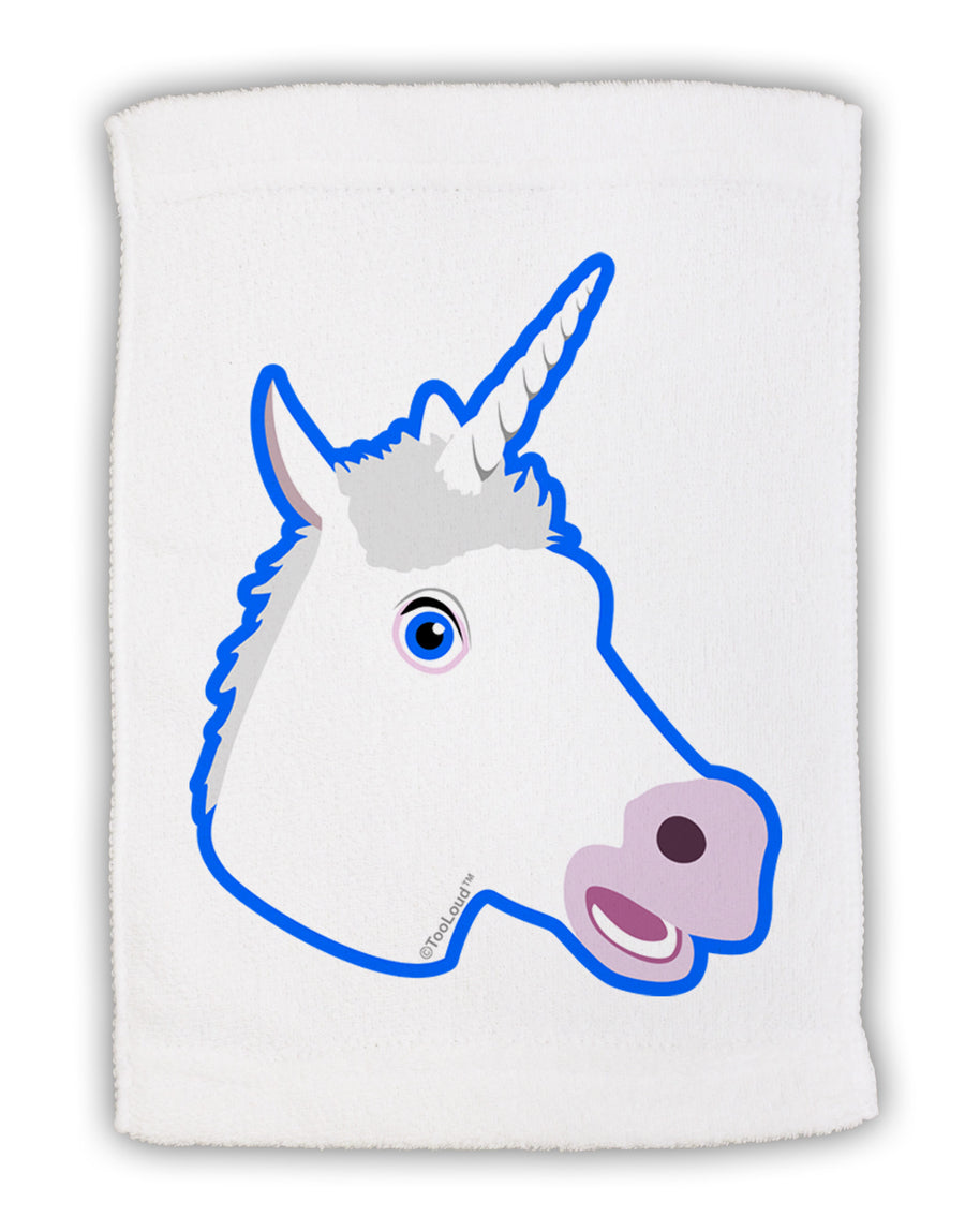 Fanciful Unicorn Micro Terry Sport Towel 11 x 18 inches-TooLoud-White-Davson Sales