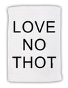 Love No Thot Micro Terry Sport Towel 15 X 22 inches by TooLoud-Sport Towel-TooLoud-White-Davson Sales