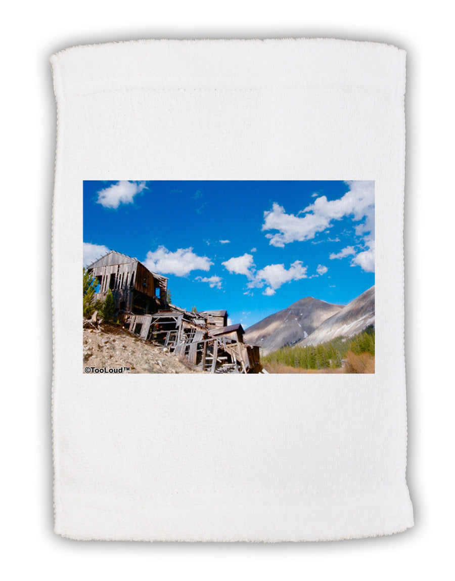 Colorado Landscape Ruins Micro Terry Sport Towel 11 x 18 inches-TooLoud-White-Davson Sales