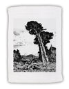 Colorado Landscape Watercolor BW Micro Terry Sport Towel 11 x 18 inches-TooLoud-White-Davson Sales