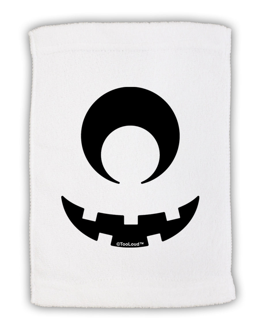 Cyclops Jack-o-Lantern Micro Terry Sport Towel 11 x 18 inches-TooLoud-White-Davson Sales