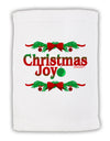 Christmas Joy Color Micro Terry Sport Towel 11 x 18 inches-Sport Towel-TooLoud-White-Davson Sales