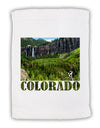 Beautiful Cliffs Colorado Micro Terry Sport Towel 15 X 22 inches by TooLoud-Sport Towel-TooLoud-White-Davson Sales