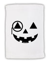 Monocle Jack-o-Lantern B-W Micro Terry Sport Towel 11 x 18 inches-TooLoud-White-Davson Sales