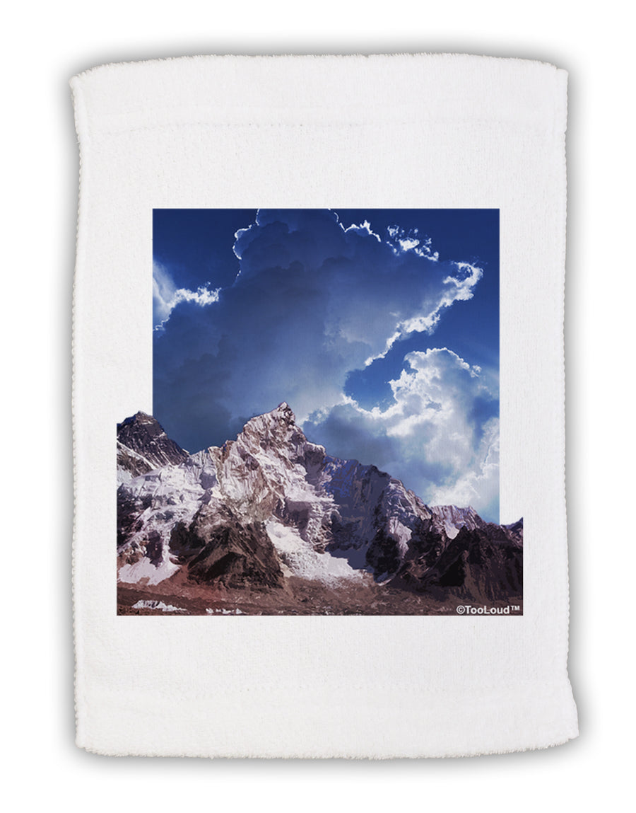 Mountain Pop Out Micro Terry Sport Towel 15 X 22 inches by TooLoud-Sport Towel-TooLoud-White-Davson Sales