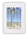 Miami Beach View Mirage Micro Terry Sport Towel 11 x 18 inches-Sport Towel-TooLoud-White-Davson Sales