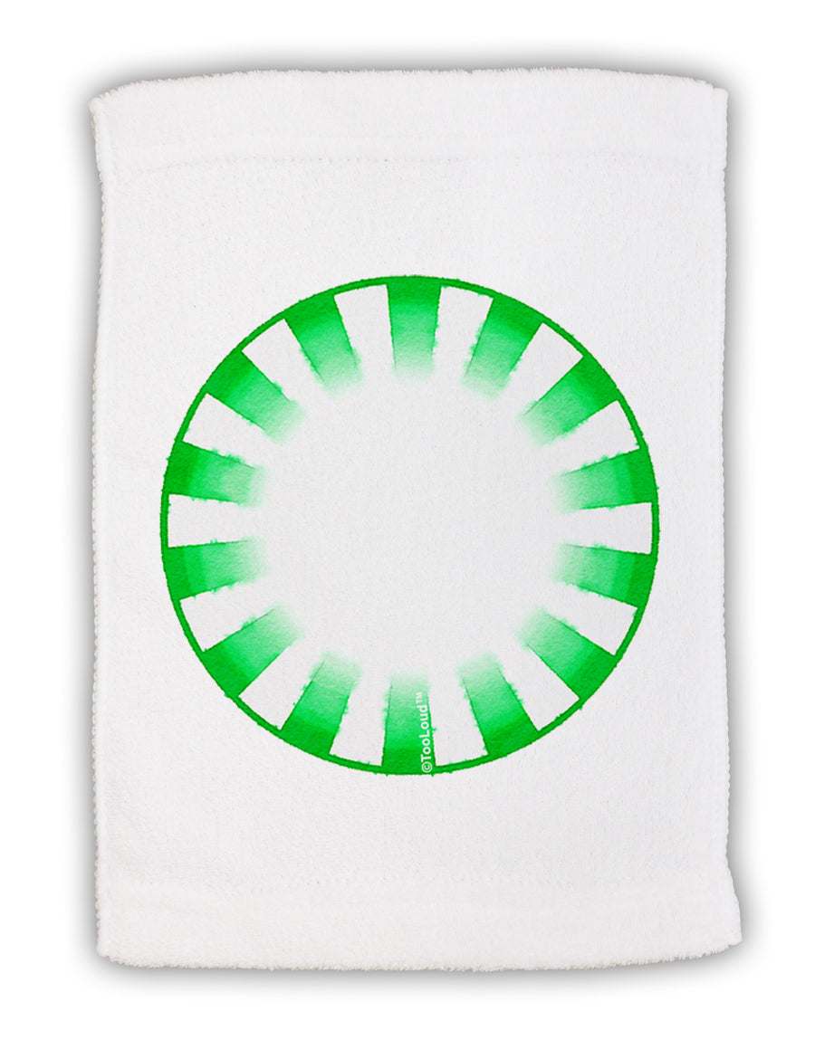 TooLoud Watercolor Spearmint Micro Terry Sport Towel 11 x 18 inches-TooLoud-White-Davson Sales