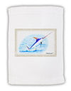 Swordfish Watercolor Micro Terry Sport Towel 11 x 18 inches-Sport Towel-TooLoud-White-Davson Sales