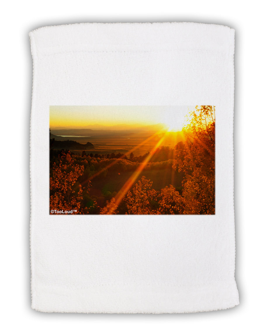 Colorado Sunset Micro Terry Sport Towel 15 X 22 inches by TooLoud-Sport Towel-TooLoud-White-Davson Sales