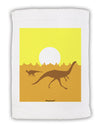 Jurassic Dinosaur Sunrise Micro Terry Sport Towel 11 x 18 Inch by TooLoud-Sport Towel-TooLoud-White-Davson Sales