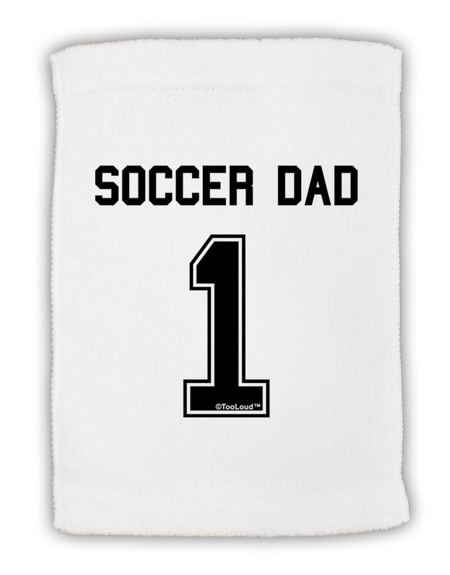 Soccer Dad Jersey Micro Terry Sport Towel 15 X 22 inches by TooLoud-Sport Towel-TooLoud-White-Davson Sales