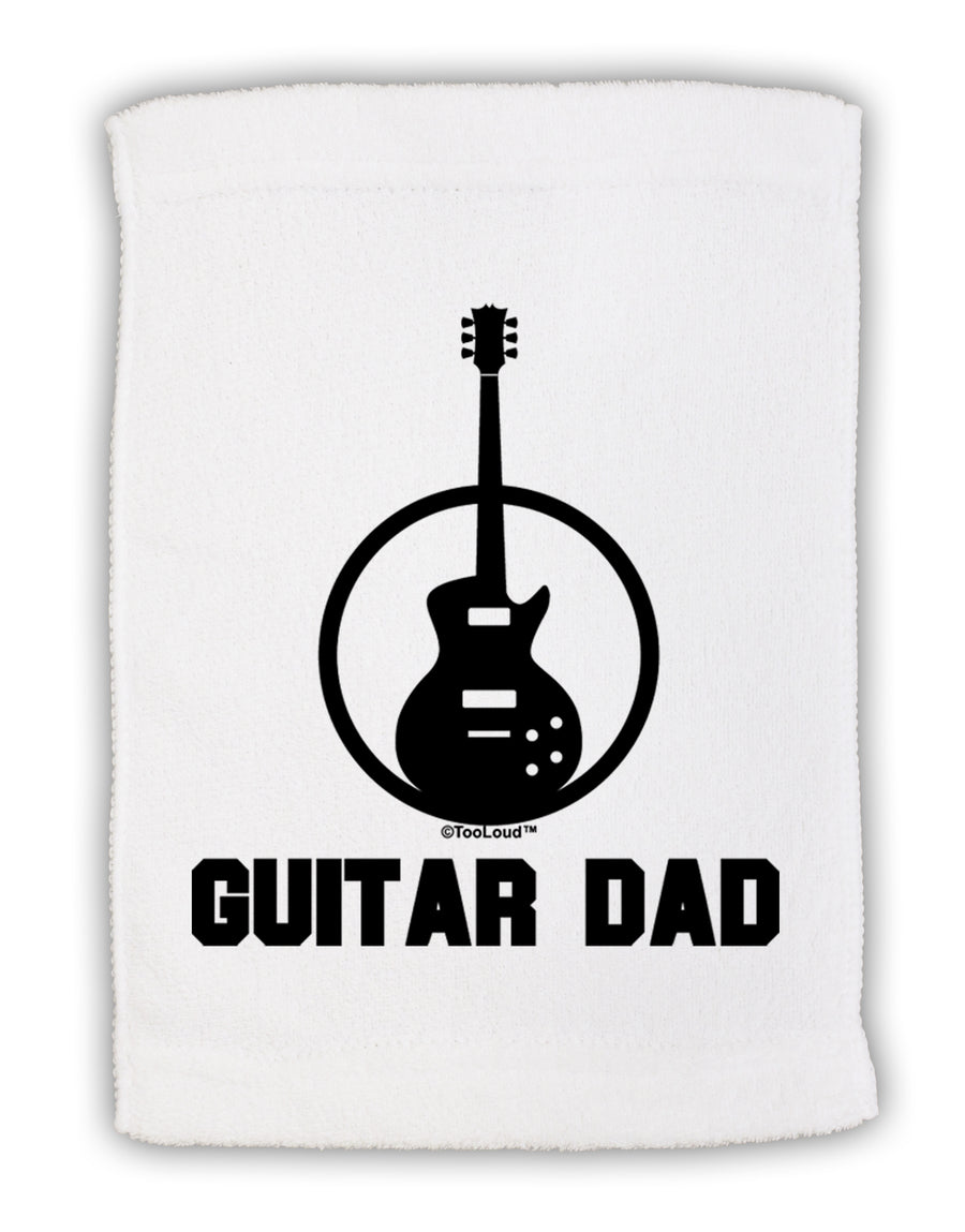 Guitar Dad Micro Terry Sport Towel 15 X 22 inches by TooLoud-Sport Towel-TooLoud-White-Davson Sales