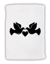 Two Turtle Doves Micro Terry Sport Towel 11 x 18 inches-TooLoud-White-Davson Sales