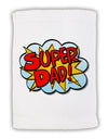 Super Dad - Superhero Comic Style Micro Terry Sport Towel 15 X 22 inches by TooLoud-Sport Towel-TooLoud-White-Davson Sales