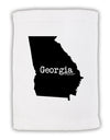 Georgia - United States Shape Micro Terry Sport Towel 11 x 18 Inch-Sport Towel-TooLoud-White-Davson Sales