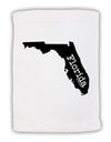 Florida - United States Shape Micro Terry Sport Towel 11 x 18 Inch-Sport Towel-TooLoud-White-Davson Sales