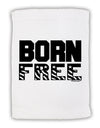 Born Free Micro Terry Sport Towel 15 X 22 inches by TooLoud-Sport Towel-TooLoud-White-Davson Sales