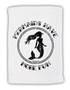 Mermaids Have More Fun - Distressed Micro Terry Sport Towel 15 X 22 inches-Sport Towel-TooLoud-White-Davson Sales